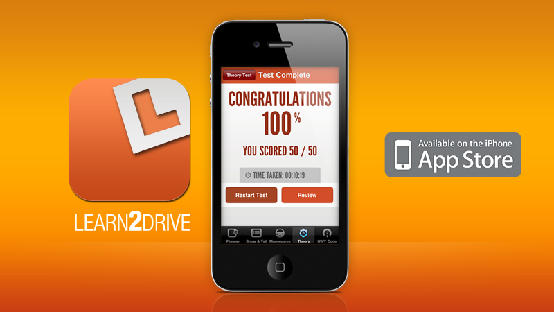 Learn 2 Drive iPhone App